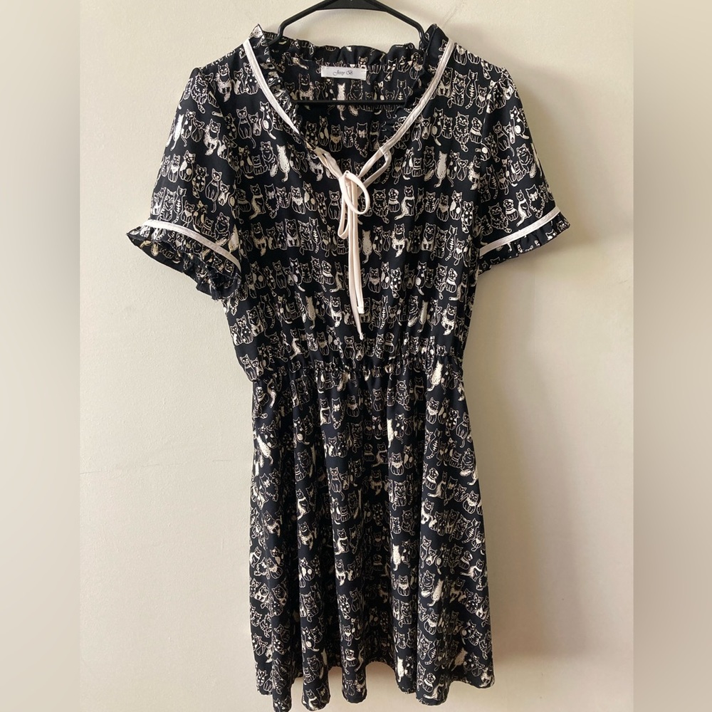 Cute kitty dress